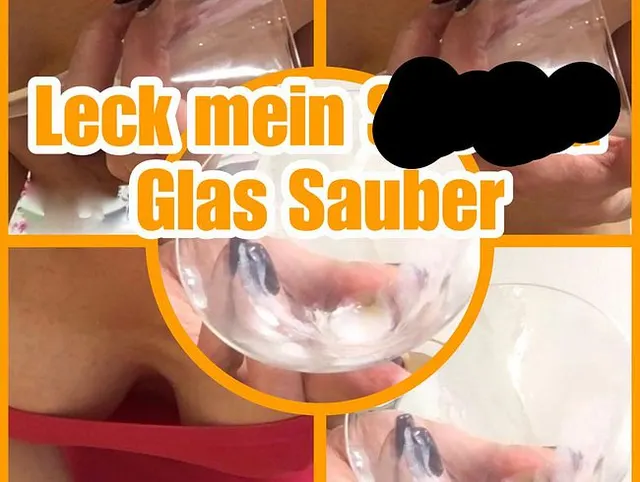 TSXXL-ANGEL23X6 Leck mein Sperma Glas Sauber
