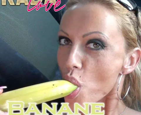 Banane mit Sahne