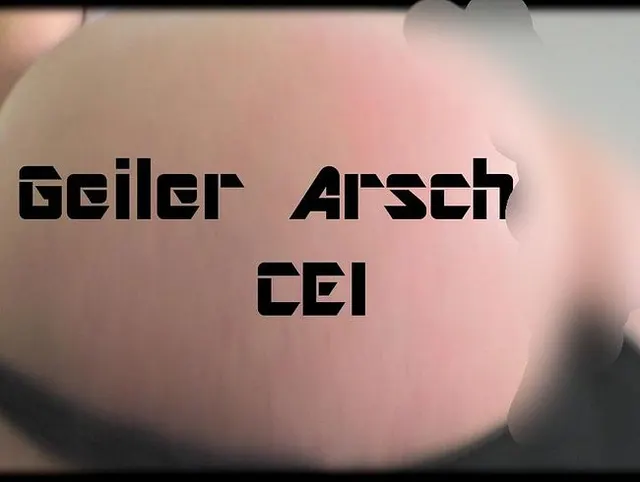 Alles für meinen geilen Arsch CEI