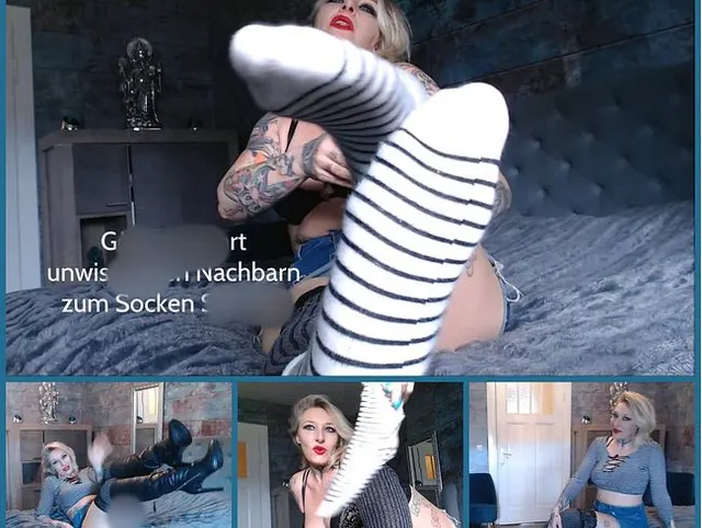 Nachbarn zum Socken schnüffeln verführt! Brainfuck Fantasy!