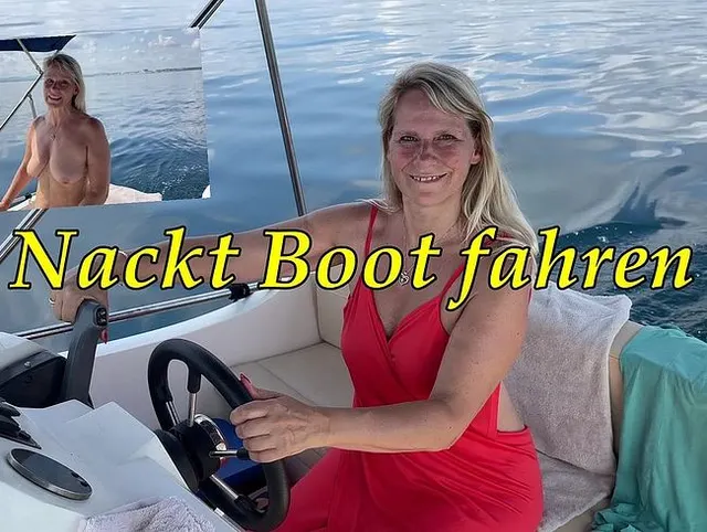Nackt Boot Fahren