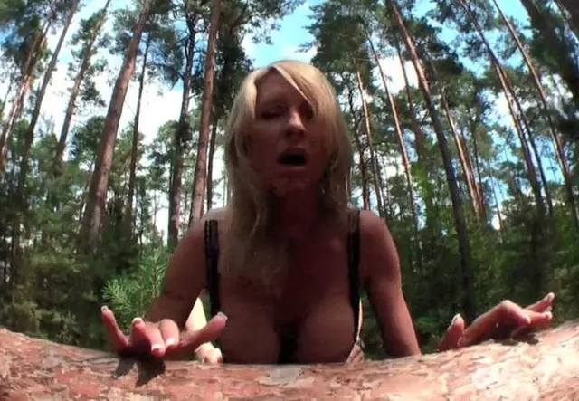 mitten im wald ist´s passiert .