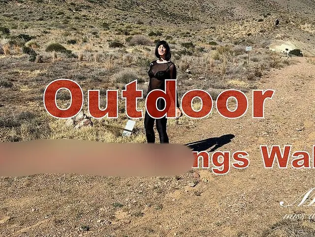 Outdoor Wichsanleitungs Walk