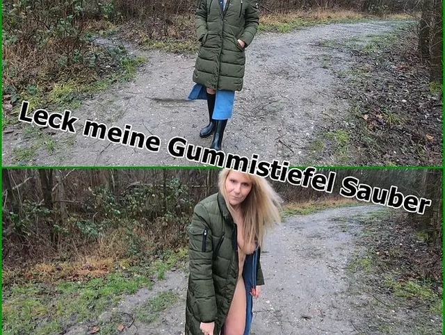 Leck meine Gummistiefel Sauber