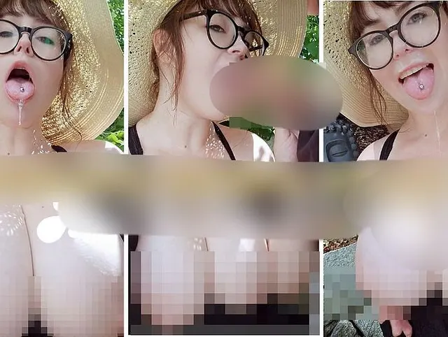 Riskanter Outdoor Blowjob + Gesichtsbesamung