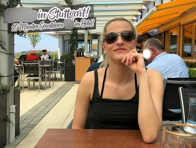 Ficken in Stuttgart! 10 Minuten Countdown-Fick im Hotel!