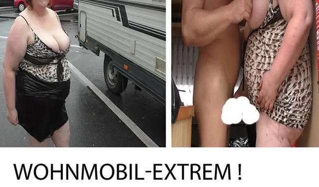Wohnmobil-Extrem ! Im Wohnmobil mit einen total Fremden