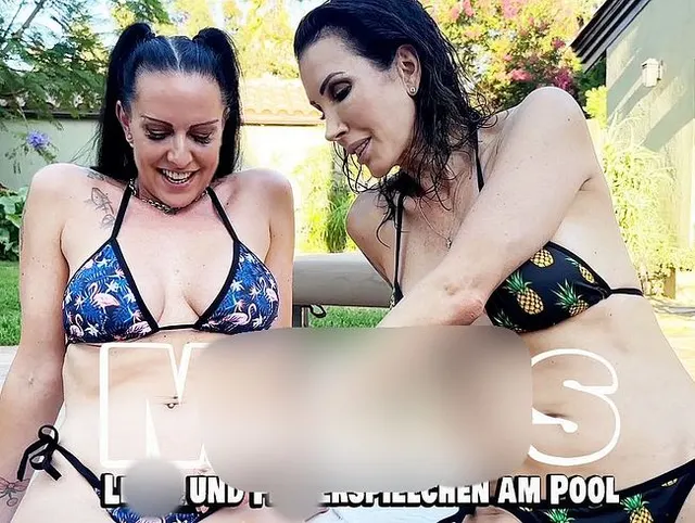 MILFs. Leck- und Fingerspielchen am Pool
