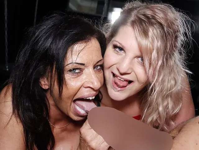 GANGBANG mit Isi Luck - 2 schwanzgeile Luder legen los!