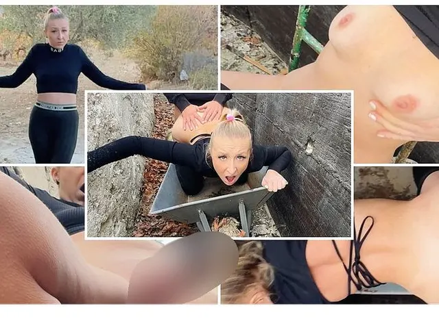 Extrem Public Fick – er fickt mich mitten auf der Baustelle in seiner dreckigen Schubkarre
