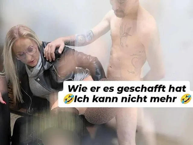 Wie er es geschafft hat ?Ich kann nicht mehr ? Warum liegt hier Stroh ... yyy heu