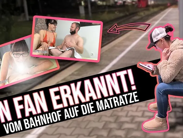 VON FAN AM BAHNSTEIG ERKANNT!!! Willst du mein nächstes Fan Treffen sein?