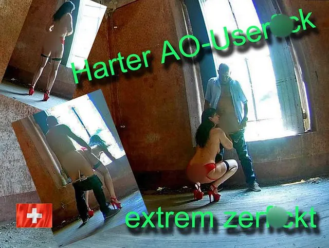 So mega krasser – perverser UserFick in altem Gebäute mich zerfickt…