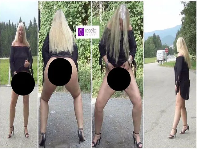 Mega-XXL-Public pissen in Tirol!