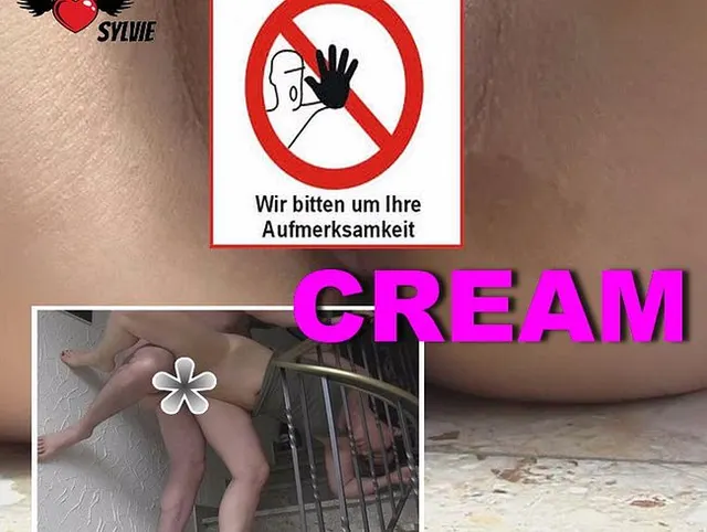 Creampie auf der Treppe