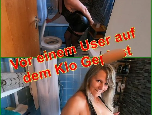 Vor einem User auf dem Klo Gepisst