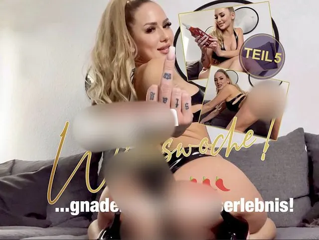 Sklaven-Wichswoche Teil 5! ..gnadenloses Wichserlebnis!