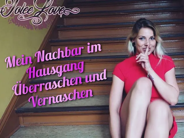 Nachbarn im Hausgang Überrascht und Vernascht!!!