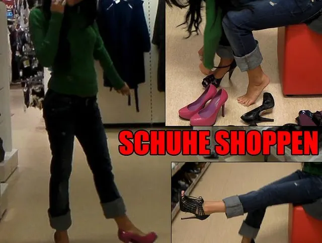 Ficklektion: Schuhe Shoppen macht Frauen geil!