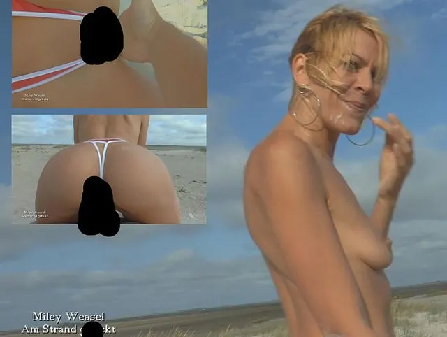 Öffentlich am Strand gefickt