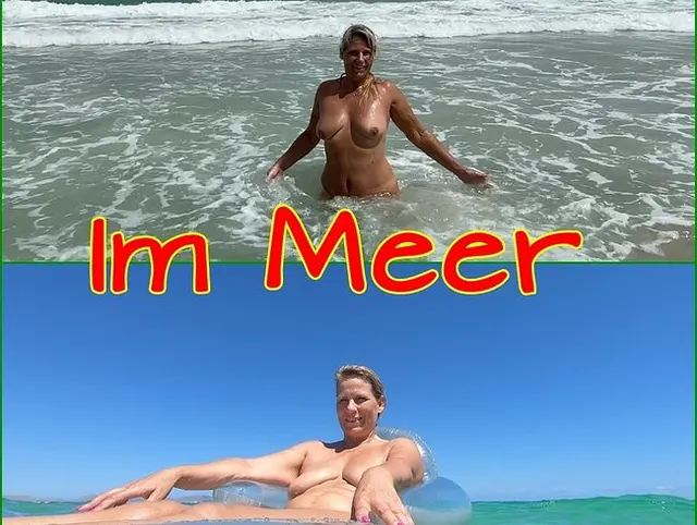 Im Meer Nackt