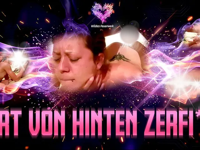 Hart von hinten Zerfickt - Creampie als Belohnung!