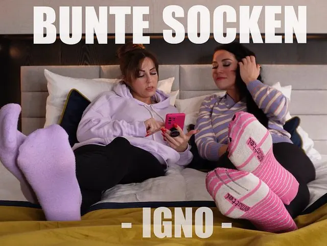 Bunte Socken Igno