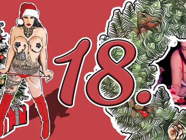 18. Adventskalender 2025 ROT Nagel und Vape mit Extrem Deepthroat
