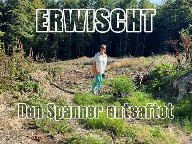 Erwischt… Den Spanner entsaftet