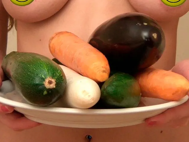 Sex mit Gemüsen..