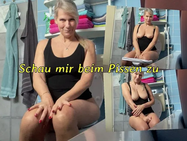 Schau mir beim Pissen zu