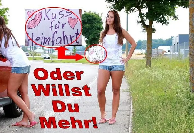 Notgeiles Fickstück geht auf Sexjagd