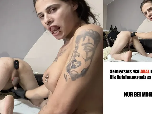 Sein erstes Mal ANAL Fisting!! Als Belohnung gab es ANAL SEX!!