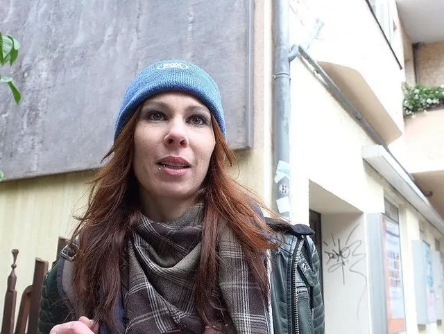 GERMAN SCOUT - Rothaarige Studentin Lana AO Anal gefickt in Berlin
