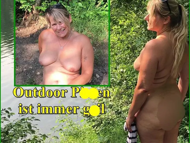Outdoor Pissen ist immer geil