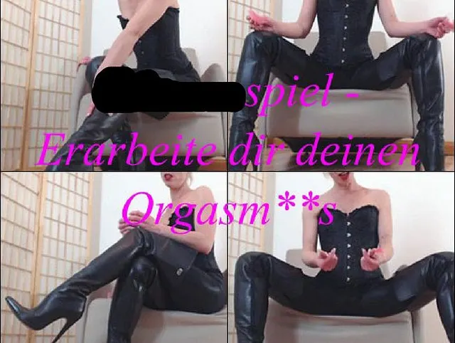 Sklavenspiel  - Erarbeite deinen Orgasmus