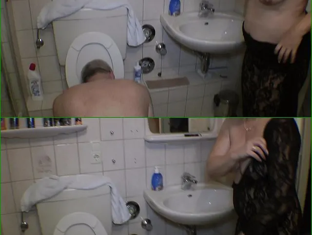 Ihm ist schlecht und ich muss Pissen