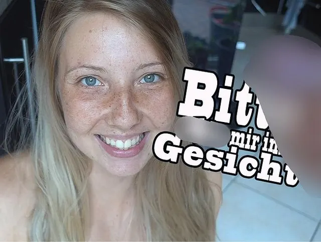 Bitte wichs mir ins Gesicht
