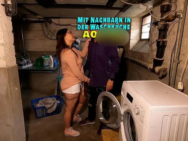 AO-Fick mit Nachbarn in der Waschküche