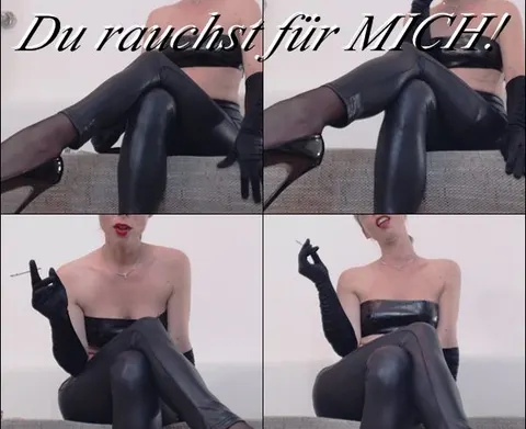 Du rauchst für MICH