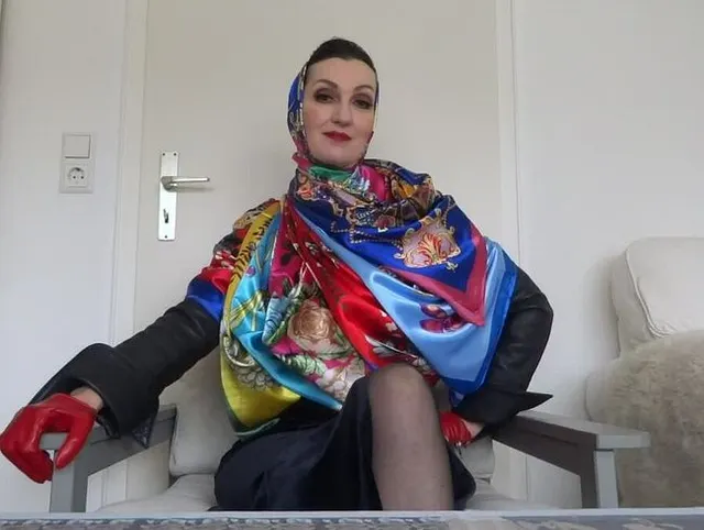 Satin Tücher Königin Tag