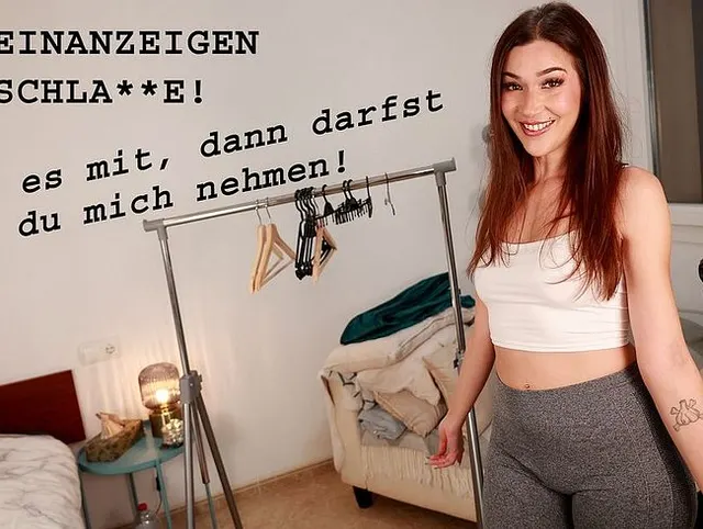 KLEINANZEIGEN-SCHLAMPE! Nimm es mit, dann darfst du mich nehmen!
