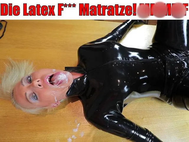 3Loch-Latex-Fickmatraze zum Gangbang freigegeben! MMMMF 5-ER
