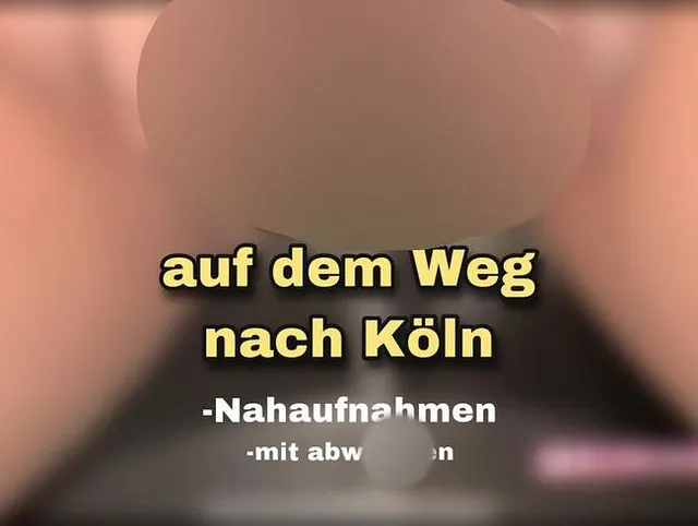 Piss-Compilation! 3x pinkeln auf dem Weg nach Köln