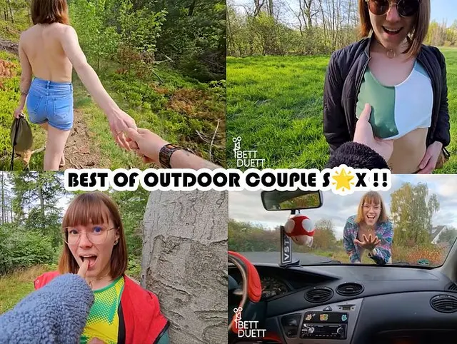 BEST OF OUTDOOR COUPLE SEX !!