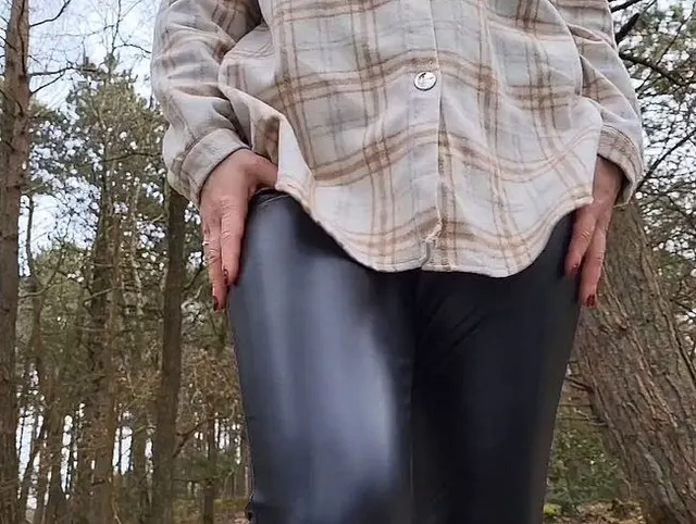 Heute mal in Leggings unterwegs