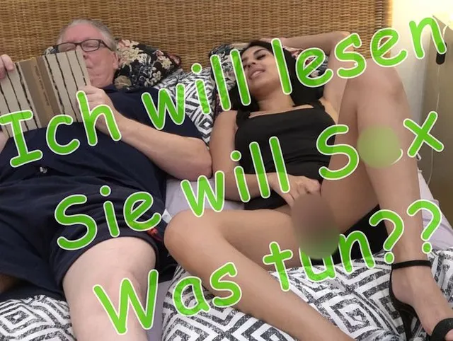 Ich will lesen, sie will Sex...was tun?