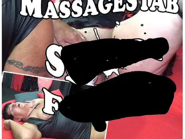 Zwei Massagestab squirt Fotzen