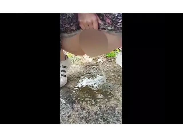 Outdoor Piss** Leckst du mich sauber ???