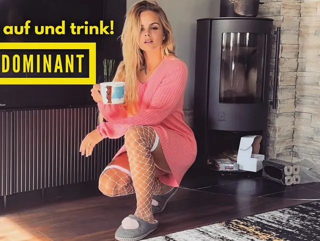 Maul auf und trink! NS- Dominant!